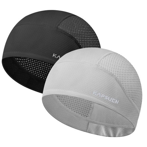 Cooling Skull Caps Helmet Liner, Lightweight Mesh Under Helmet Cycling Motorcycle Hard Hat Sweat Liner for Men Women