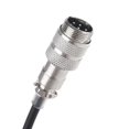 thumbnail image 3 of 8Pin Coiled Extension Microphone Cord 8Core Aviation Male Plug to 8Core Aviation Female Plug Cable, 3 of 6
