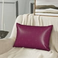 thumbnail image 5 of Silk Pillow Case for Hair And Skin Queen - Small Stars Cooling Sleep Throw Pillow Covers Standard Size 20x30in, comfort Satin Pillowcase with Zipper for Women Men, 5 of 7