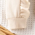 thumbnail image 5 of Baby Bodysuits Unisex Bodysuit Boys Girls Clothes Newborn Baby Girl Ruffle Long Sleeves Corduroy Romper Bodysuit,corduroy romper 6-12 Months, 5 of 9