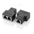 thumbnail image 1 of Shielded CAT5E RJ45 network three-way head network cable extension one point two, 1 of 3