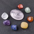 thumbnail image 3 of Chakra pulgar raspado tablero colorido traje ojo rodolita polvo cristal Yoga piedra Wmkox8yii qwyer310, 3 of 3
