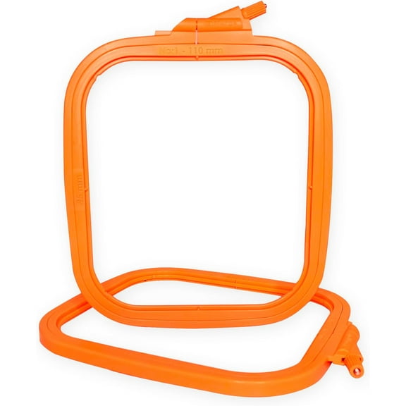 Plastic Square Hoop Nurge 170-14 Orange
