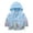 Blue, variant on Kids Jackets Boys Windbreaker Zip Hoodie Toddler Light Jacket Fall Outfits Boys Sweatshirts Size 5-6 Years