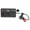 Voltage display, variant on Car Power Inverter 120W Car Travel Adapter DC12V-24V to 220V Voltages Converter Car Plug Adapter Outlet for Road Trip