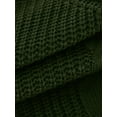 thumbnail image 7 of Frontwalk Sweaters for Women Cozy Winter Warm Knitted Sweaters Chunky Knitwear Sweater Ladies Cable Work Pullover Jumper Tops ArmyGreen S, 7 of 7
