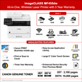 thumbnail image 4 of Canon imageCLASS MF455dw - All in One, Wireless, Duplex Laser Printer With Expandable Paper Capacity and 3 Year Limited Warranty, Monochrome, 4 of 10