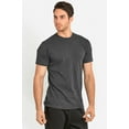 thumbnail image 3 of 3 Packs of TheLovely Men's Crew Neck Heavyweight Short Sleeve Tee Soft Cotton Shirt Top, 3 of 4