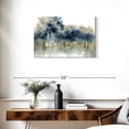 thumbnail image 3 of Elephant Stock Waters Edge I Wall Art - Horizontal Canvas Wall Art - Living Room Wall Decor - Abstract Canvas - Blue And Beige Decor By Carol Robinson - 30" x 20", 3 of 8