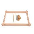 thumbnail image 4 of Mini Kit De Máquina De Tejer De Madera, Práctico Bricolaje, Fácil De Usar, Fácil De Instalar, Telar Multiartesanal Para Suéteres, Principiantes, Bufandas, 4 of 7