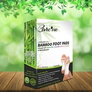 Care me Foot Detox Pads (20 Pcs/10 Pairs)-All Natural Bamboo Vinegar with Scents for Body Detox, Foot Muscle Pain Relief, Relaxation, Sleep Aid & Wellness