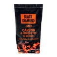 thumbnail image 1 of Mix de Carbon y Briquetas Black Diamond de Mezquite 100% Artesanal sin Quimicos 3kg, 1 of 6