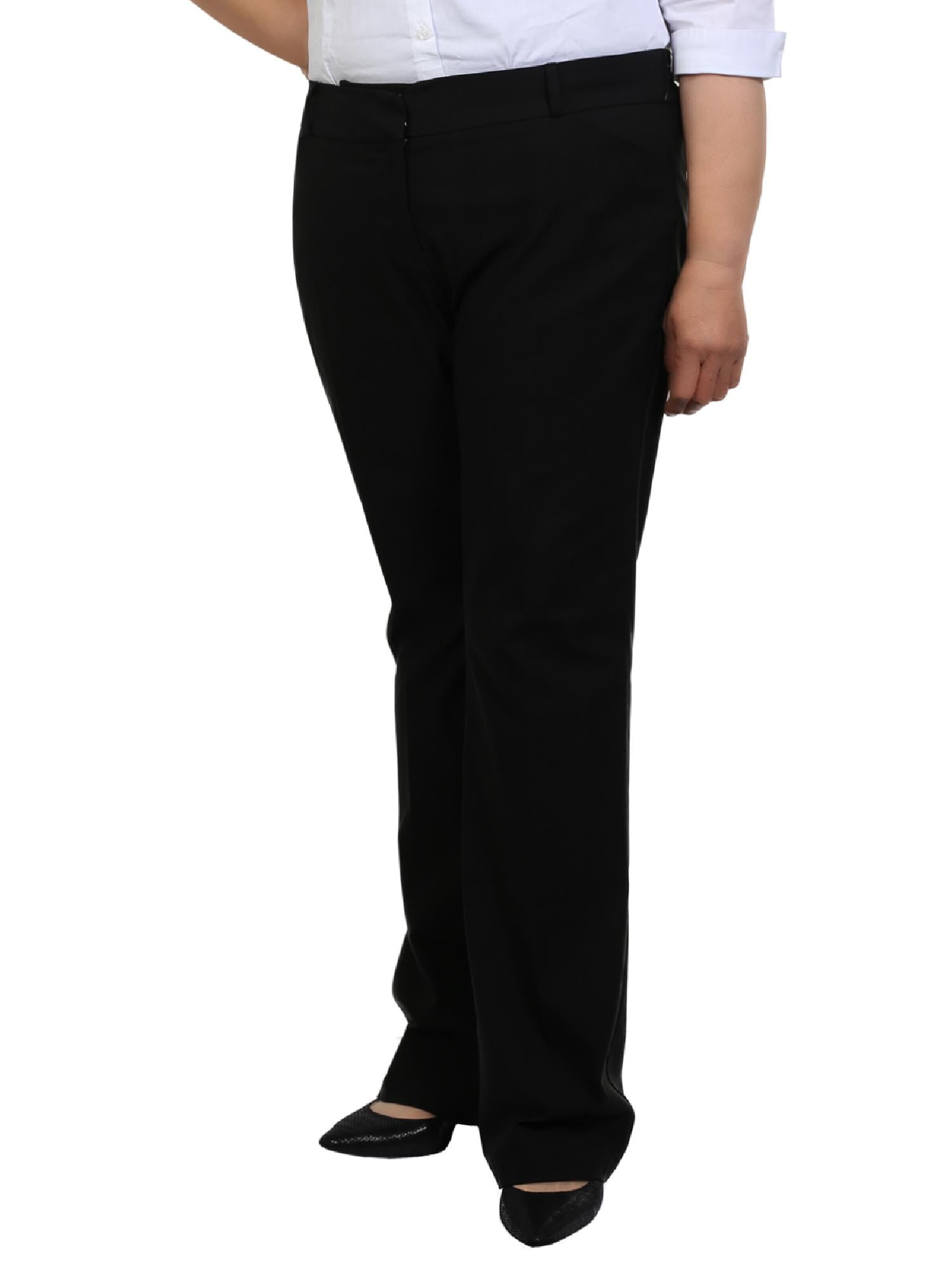 Buy Purple Feather Women Black Slim Fit Formal Trousers - Trousers for Women  1852177 | Myntra