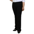 thumbnail image 4 of Made by Olivia Women's High Waist Comfy Stretchy Bootcut Trouser Pants, 4 of 6