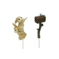 thumbnail image 3 of Interesting Rabbit Mailbox Statue Resin Figurine Ornament Rabbit Mailbox Decoration Animals Decoration Garden Sculpture For Bonsai, 3 of 9