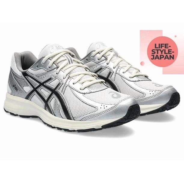 ASICS JOG 100S "WIDE" 1201A967 100 White/Black Men Sports Style Y2K Look Shoes