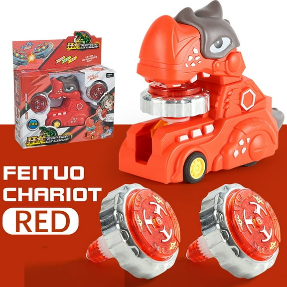 Iumwxz Dinosaourbattle toplauncher,Alloy top Game,with Portable Storage Box,Suitable for ,,Boys,Over 6 Years Old Toys Christmas home decor christmas clearance outdoors indoor