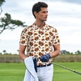 thumbnail image 3 of Fotbe Turkey And Thanksgiving3 Camiseta Polo de Golf para Hombre con Estampado – Camisa Deportiva Transpirable con Cuello Abotonado-Small, 3 of 6