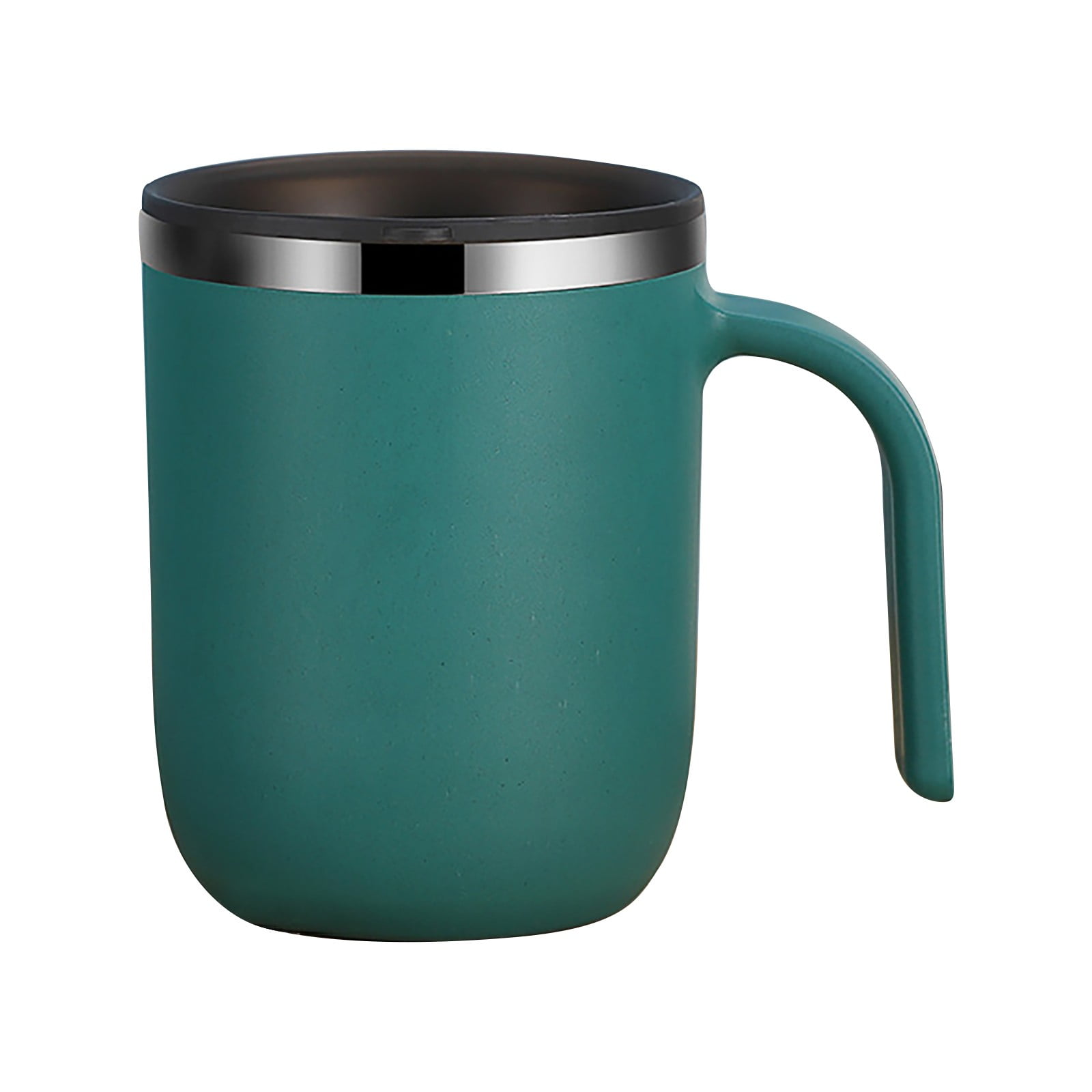 10oz 18/8 Stainless Steel Coffee Mugs Set of 2, Double Walled Insulated  Coffee Cups with Handles, Dishwasher Safe (Purple) - Walmart.com