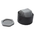 thumbnail image 1 of 6 posavasos de silicona para bebidas, manteles individuales decorativos, posavasos de silicona para el hogar, cocina, té caliente o frío, taza de Gris, 1 of 8