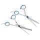 thumbnail image 4 of Tijeras profesionales para cortar el pelo, tijeras para adelgazar, salón familiar, tijeras de peluquero, juego de herramientas de peluquería 03, 4 of 8