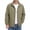 Khaki, variant on Mens Big & Tall Lightweight Sport Track Jackets Windbreaker Zip up Casual Travel Work Bomber Jacket Business Spring Fall Coat with Zipper Pockets Size M-5XL Black
