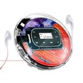 thumbnail image 1 of Pantalla digital CD Walkman 5 EQ Efectos de sonido Reproductor de CD personal Batería de 1000 mAh, 1 of 9