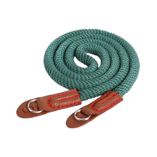 Cuerda para correa de cámara, cinturón de hombro rápido y duradero, correa para hombro y cuello para cámara, cinturón para cámara Verde