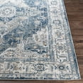 thumbnail image 6 of Mark&Day Area Rugs, 8x10 Tricht Traditional Charcoal Area Rug, Grey Blue Ivory Carpet for Living Room, Bedroom or Kitchen (7'10" x 10'), 6 of 6