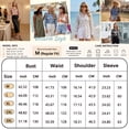 thumbnail image 3 of Floral Button Down Shirts for Women Floral Print Blouse Casual Dressy Long Sleeve Boho Tops, 3 of 8