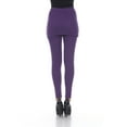 thumbnail image 3 of White Mark Leggings Jupe Décontractée Extensible Douce pour Femmes, 3 of 4