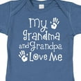 thumbnail image 4 of Inktastic Grandma Grandpa Love Me Girls Boys or Girls Baby Bodysuit, 4 of 5