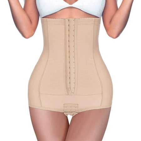 

Junlan Postpartum Girdle High Waist Control Panties for Women Butt Lifter Belly Slimming Body Shaper Underwear