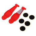thumbnail image 2 of Juego de reparación de llantas de bicicleta Soledad Multifuncional Palanca y parches para llantas de bicicleta Rojo, 2 of 8