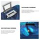 thumbnail image 3 of Fotbe Futuristic Blue Light Wolf Funda Protectora para Equipaje, Antirrayones y Resistente a la Suciedad, Compatible con Maletas de 18 a 32 Pulgadas-X-Large, 3 of 7