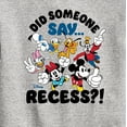 thumbnail image 3 of Mickey & Friends - Did Someone Say Recess - Youth Crewneck Fleece Sweatshirt, 3 of 5