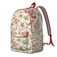 thumbnail image 2 of Floral Bloom and Nature Pattern Backpack – Artistic School Bag with Durable Oxford Build and Anti-theft Zipper, Ideal for Students, 2 of 4