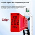 thumbnail image 3 of Portable Carbon Monoxide Detectors for Travel, LCD Display Handheld CO Detector with 2 AAA Batteries, 3 of 5