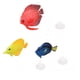thumbnail image 3 of Pez payaso artificial de silicona, 3 piezas de silicona flotante brillante decoración de acuario Pez payaso falso de silicona brillante construido para precisión Jadeshay  A, 3 of 8