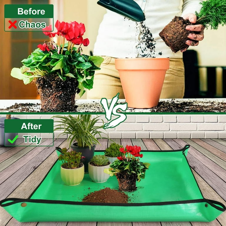 Repotting Mat for Indoor Plant Transplanting and Mess Control 50cm