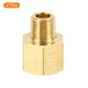 thumbnail image 3 of Adaptador reductor hexagonal de latón macho 1/8 NPT x hembra 1/4 NPT, paquete de 4, 3 of 5