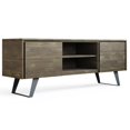 thumbnail image 1 of Simpli Home Lowry 63" Solid Acacia Wood TV Media Stand in Gray, 1 of 8