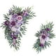 thumbnail image 1 of 2 guirnaldas de flores de simulación para boda, arco de flores, guirnalda de flores, decoración floral, corona de puerta, decoraciones florales para r, 1 of 8