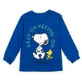 thumbnail image 4 of PEANUTS Woodstock Snoopy Charlie Brown Big Boys 2 Pack Long Sleeve T-Shirts Toddler to Big Kid, 4 of 5