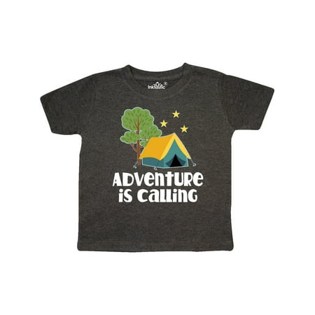 

Inktastic Adventure is Calling Camping Gift Toddler Boy or Toddler Girl T-Shirt