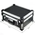thumbnail image 4 of Maleta con placa de ABS con marco de aluminio, equipaje de viaje, caja de herramientas multifunción, caja de bloqueo doble, bolsas de ocio, equipaje reforzado, funda de mano, 4 of 4
