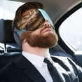 thumbnail image 5 of Yiaed Funny Cat Taking a Bath Print Sleep Mask Blackout - Soft Eye Cover for Sleeping with Adjustable Veclro Breathable Eye Blindfold for Night Nap Travel, 5 of 7
