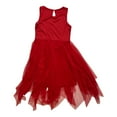 thumbnail image 2 of Zunie Girl Girl's Sleeveless Sequin Handkerchief Hem Any Occasion Dress (7/8), 2 of 2