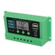 thumbnail image 3 of DEWIN Controlador De Carga Solar, Controlador De Carga Regulador De Panel PWM Pantalla LCD Ajustable 12V 24V Carcasa Verde(30A), 3 of 7