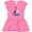 Raspberry with Polka Dots, variant on Inktastic Personalized Sailboat Girls Toddler Dress